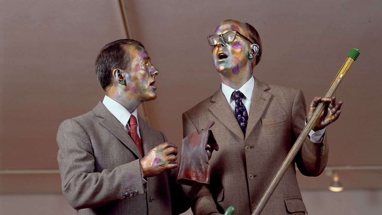 Gilbert and George The Singing Sculpture