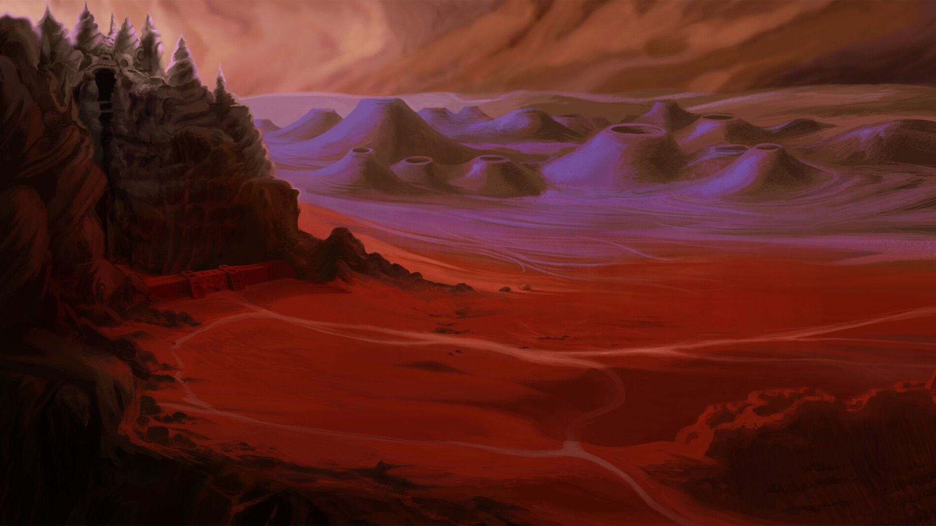 La Reine et la Statue