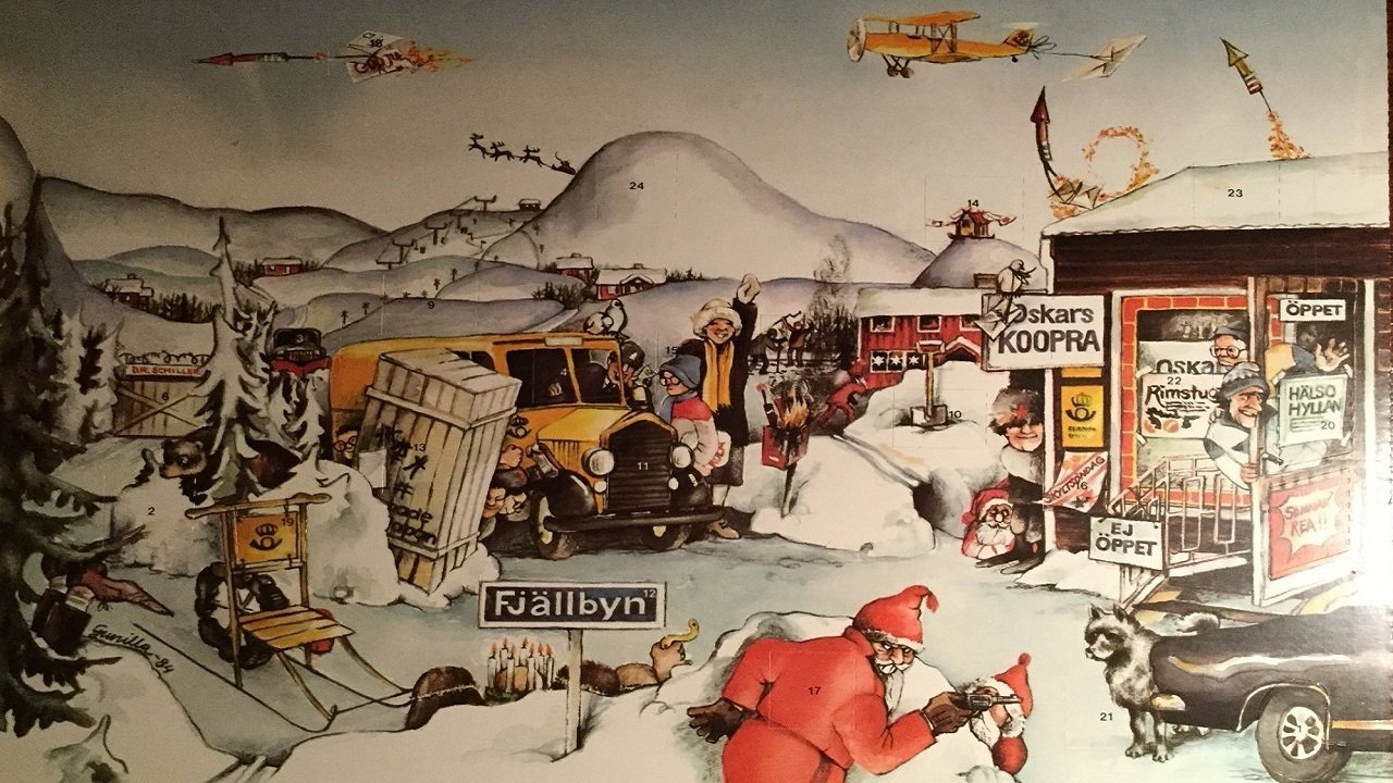 Julstrul med Staffan och Bengt