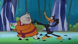 Crouching Porky, Hidden Daffy