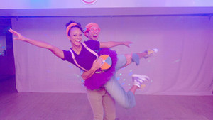 Meekah & Blippi Learn to Dance at Creation Station