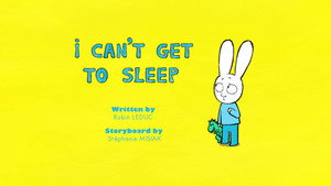 I Can't Get To Sleep