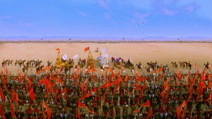 Krishna enlightens Arjun