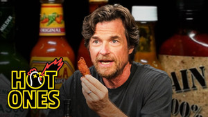 Jason Bateman Threatens to Turn Into Teen Wolf While Eating Spicy Wings