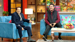 Kapil With Dharam And Shatru
