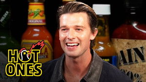 Patrick Schwarzenegger Proves the Naysayers Wrong While Eating Spicy Wings