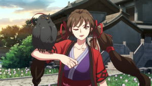 The Black Spirit Bird Becomes a Celestial Pet, While Poor Caiqing Lies Buried in the Earth