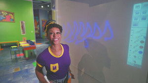 Meekah at Discovery Kids Museum