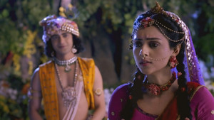 Radha Seeks Krishna's Help