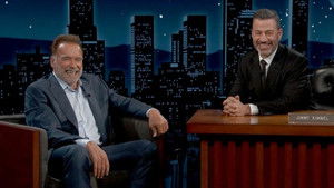 Arnold Schwarzenegger, Aimee Lou Wood, Lil Wayne