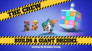 The Crew Builds a Giant Dreidel