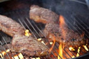 Grilled Steak and Gazpacho