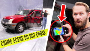 We Found Evidence At Crime Scene With A Thermal Camera