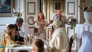 Mickan tries to suppress that her 40th birthday