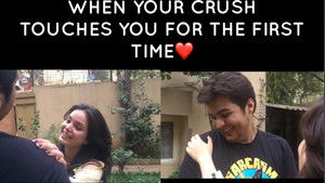 When your Crush touches you for the first time