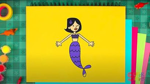 How To Draw A Mermaid