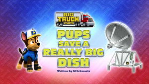 Big Truck Pups: Pups Save a Really Big Dish