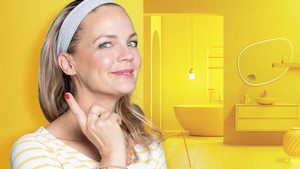 A modern bathroom for the Gade family