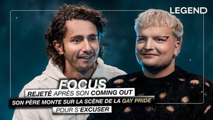 Rejected after coming out, his father takes to the gay pride stage (Un garçon stupide)