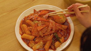 Korean food in Shin-Okubo