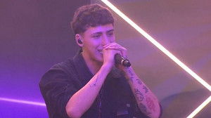 Un artista deja un mensaje