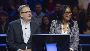 In the Hot Seat: Drew Carey & Aisha Tyler; Matt Damon & Ken Jennings