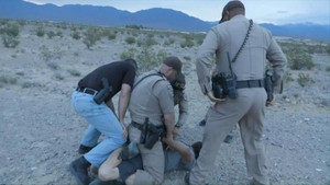 Hidden Gun in the Bushes