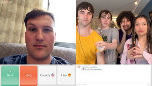 Omegle but we're wet