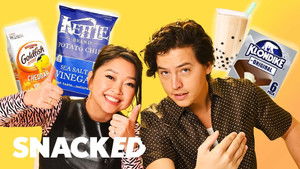 Lana Condor and Cole Sprouse Break Down Their Favorite Snacks