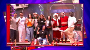 Besos teatrales