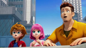 Showdown Between Blue Cop and Wild Guardy!