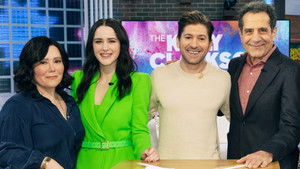 Rachel Brosnahan and The Marvelous Mrs. Maisel Cast