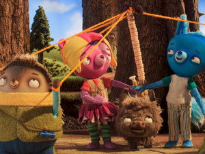 Stick's Towering, Toppling Cake/Bambooboo