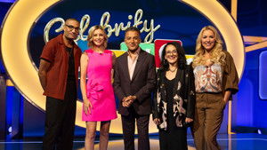Rachel Riley, Richie Anderson, Lesley Joseph & Claire Sweeney