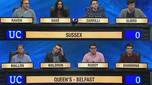 Sussex v Queen's University, Belfast