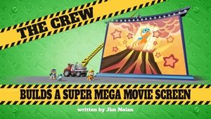The Crew Builds a Super Mega Movie Screen