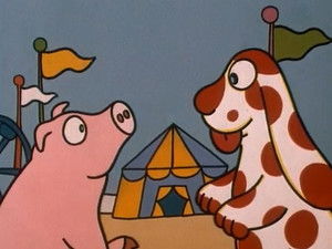 At the amusement park