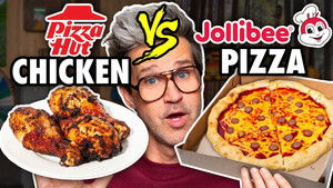 Combining Fast Food Chicken And Pizza (Taste Test)