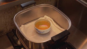 Warm Chawanmushi and Hot Sake