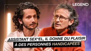 As a sexual assistant, he provides pleasure to people with disabilities