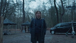 The girl in the forest