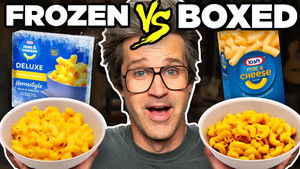 Frozen vs. Boxed Food Taste Test