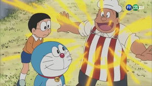 Nobita Becomes a Sticker!?