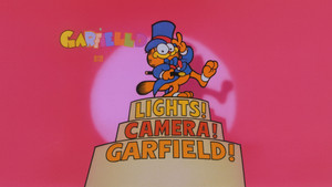 Lights! Camera! Garfield!