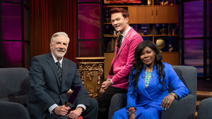 Rhys Nicholson and Marcia Hines