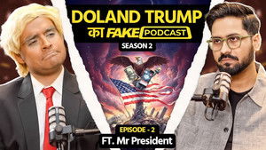 Fake Podcast with Doland Trump | Tariff Paglu