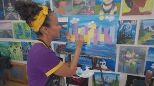 Meekah Paints a Masterpiece