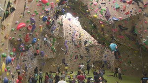 Climbing Gym: Look Up and Climb