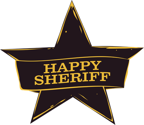 Happy sheriff