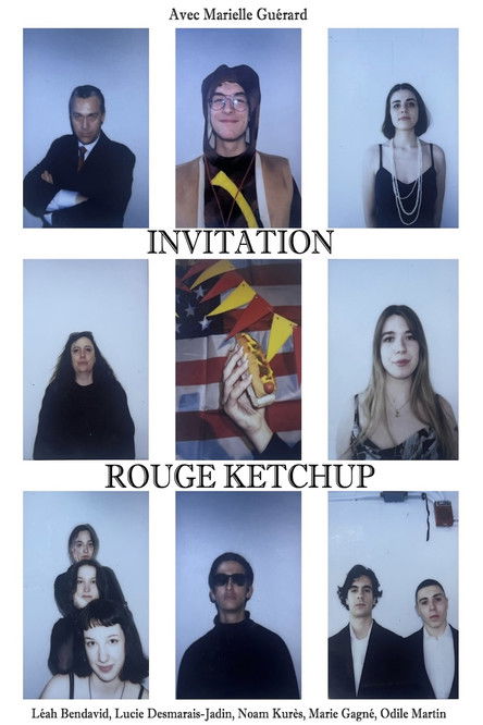 Invitation Rouge Ketchup